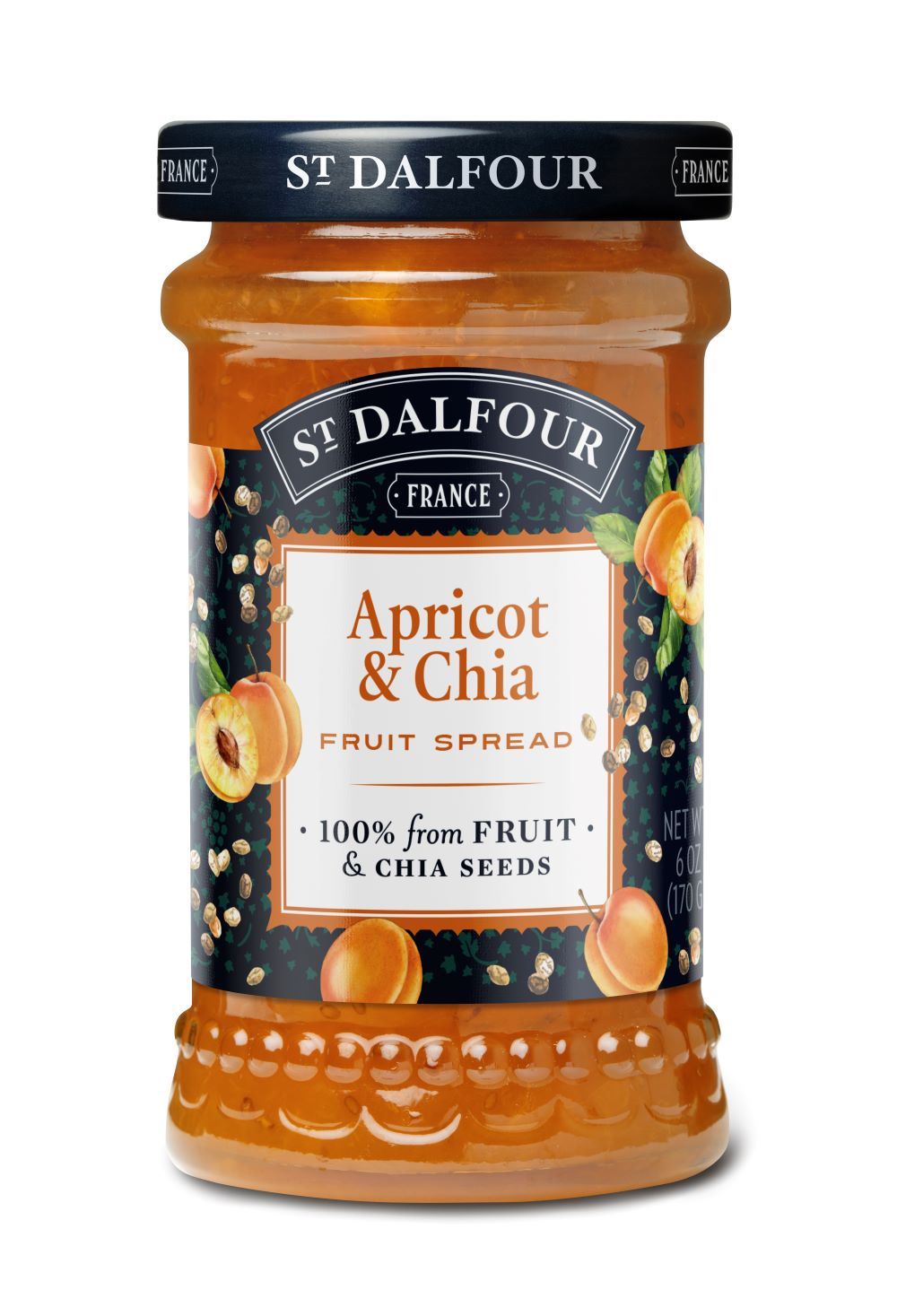 St Dalfour Superfruits Apricot & Chia 170g