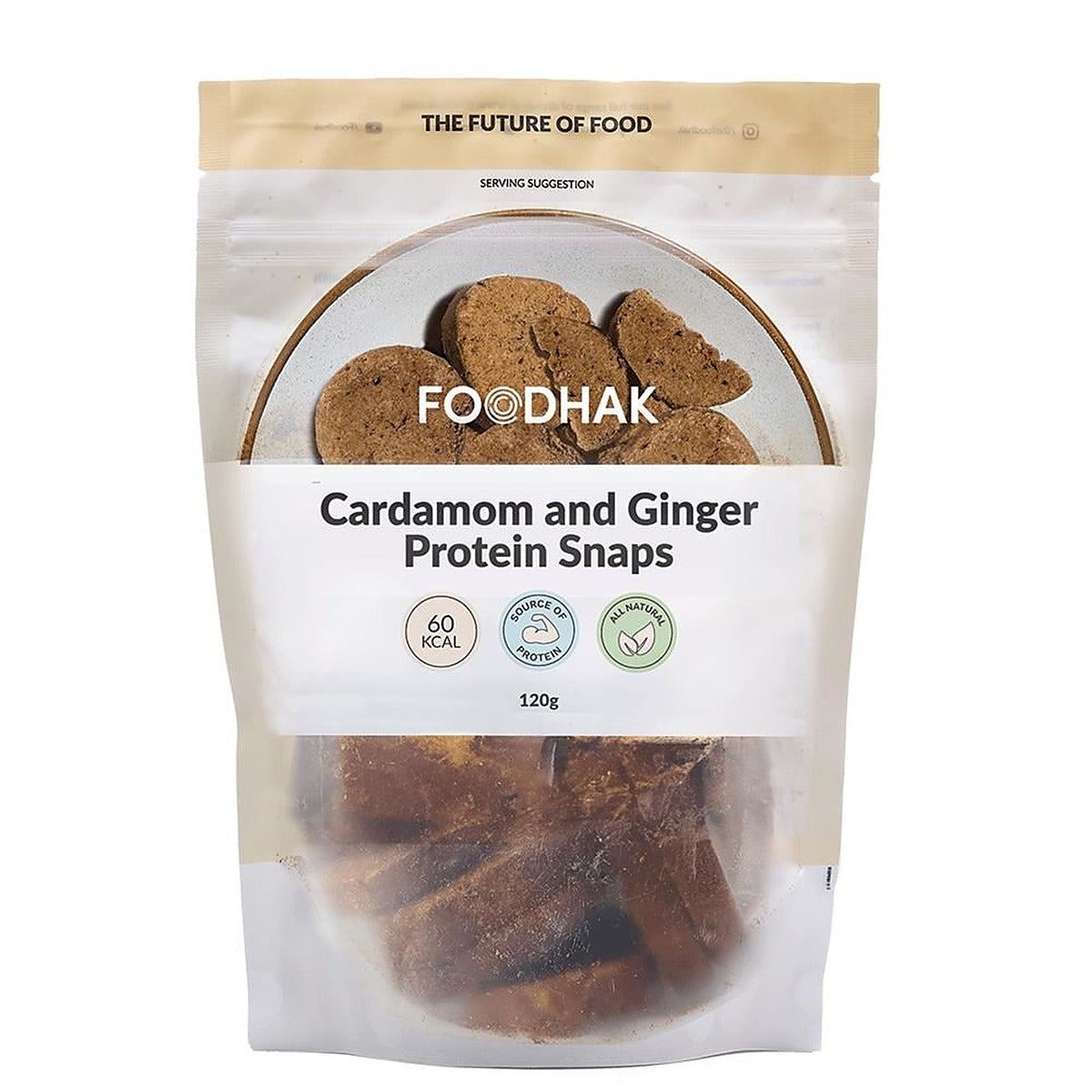 Foodhak Cardamom and Ginger Cookies 120g