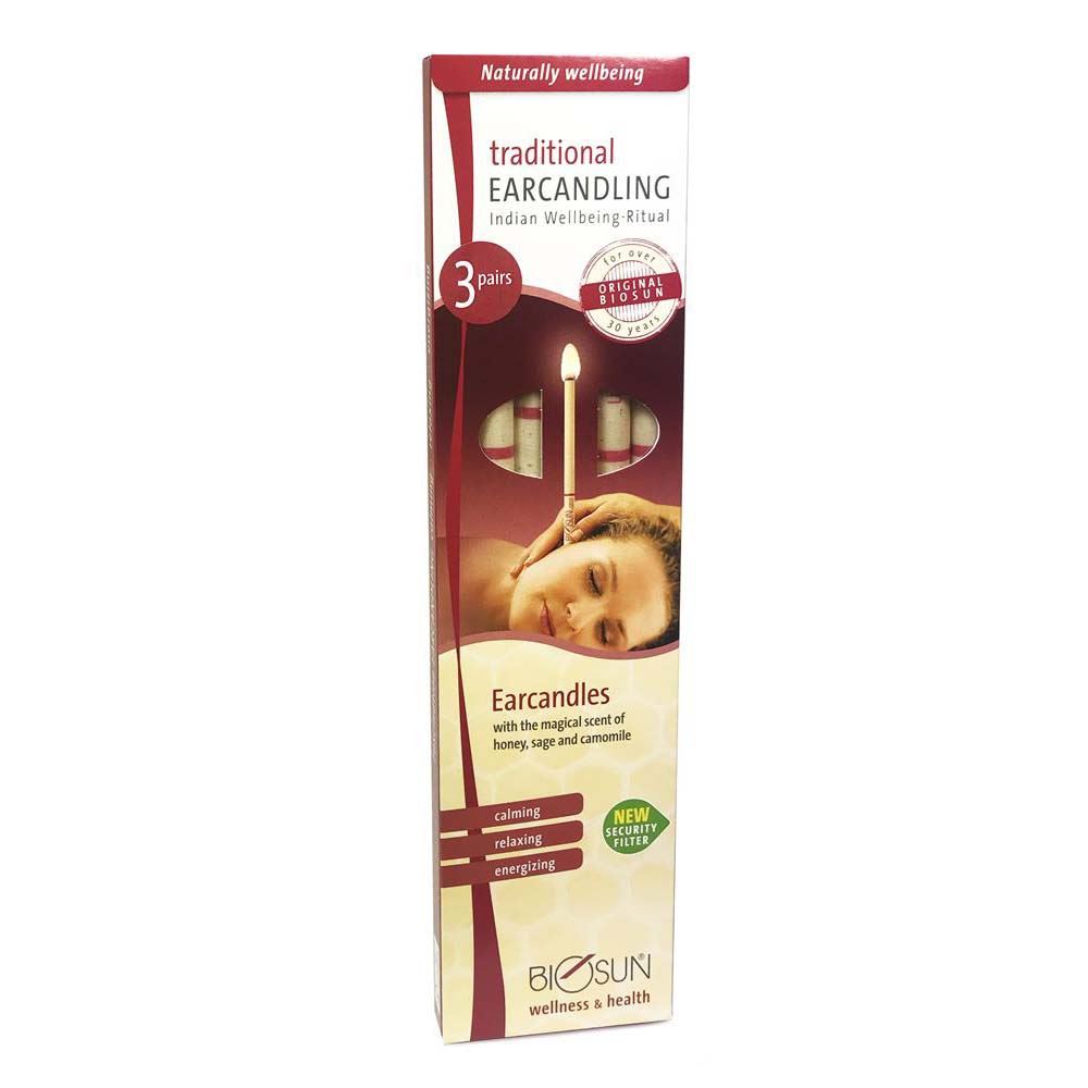 Biosun Traditional Earcandles 3 Pair