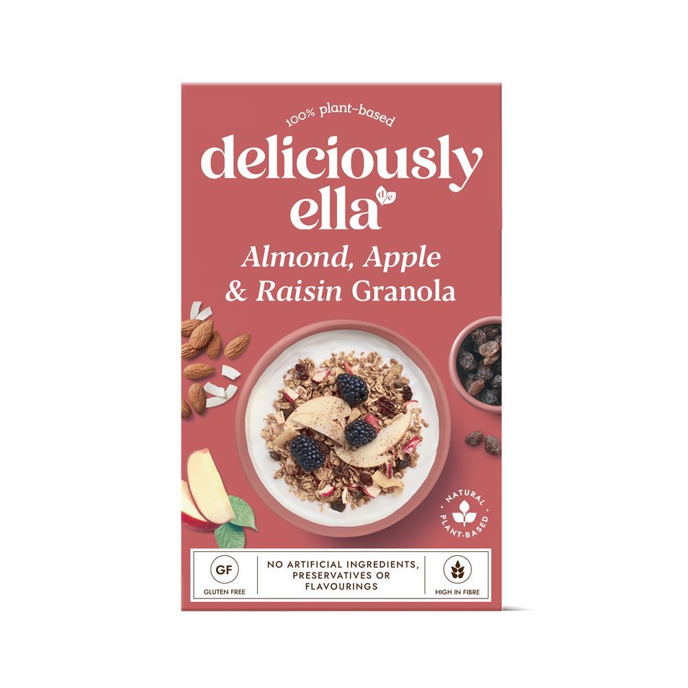 Deliciously Ella Almond Apple and Raisin Granola 400g - 6 Pack