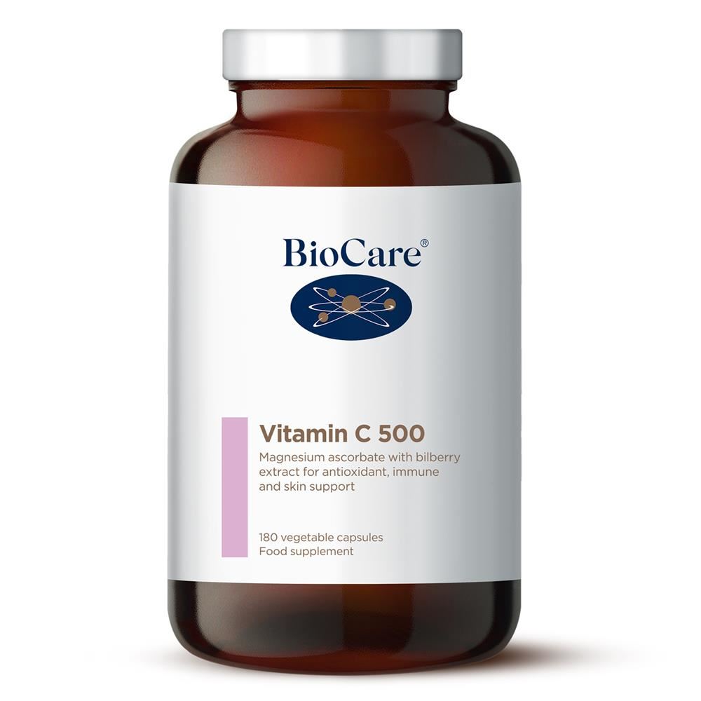 Biocare Vitamin C 500mg 180 capsules