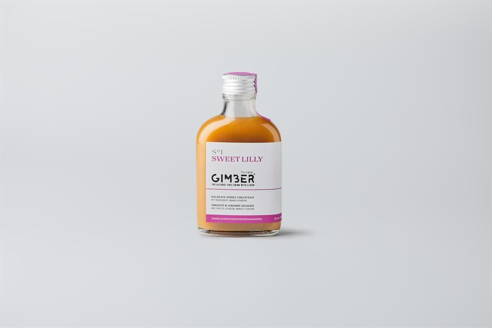 Gimber Organic So1 Sweet Lilly Tropical Ginger Alcohol Free Drink 200ml