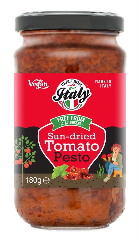 Free From 14 Vegan Sun Dried Tomato Pesto 180g - 2 Pack