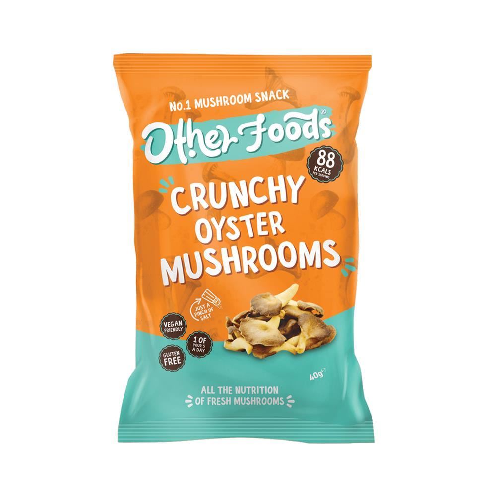 Other Foods Crunchy Oyster Mushrooms 40g - 6 Pack