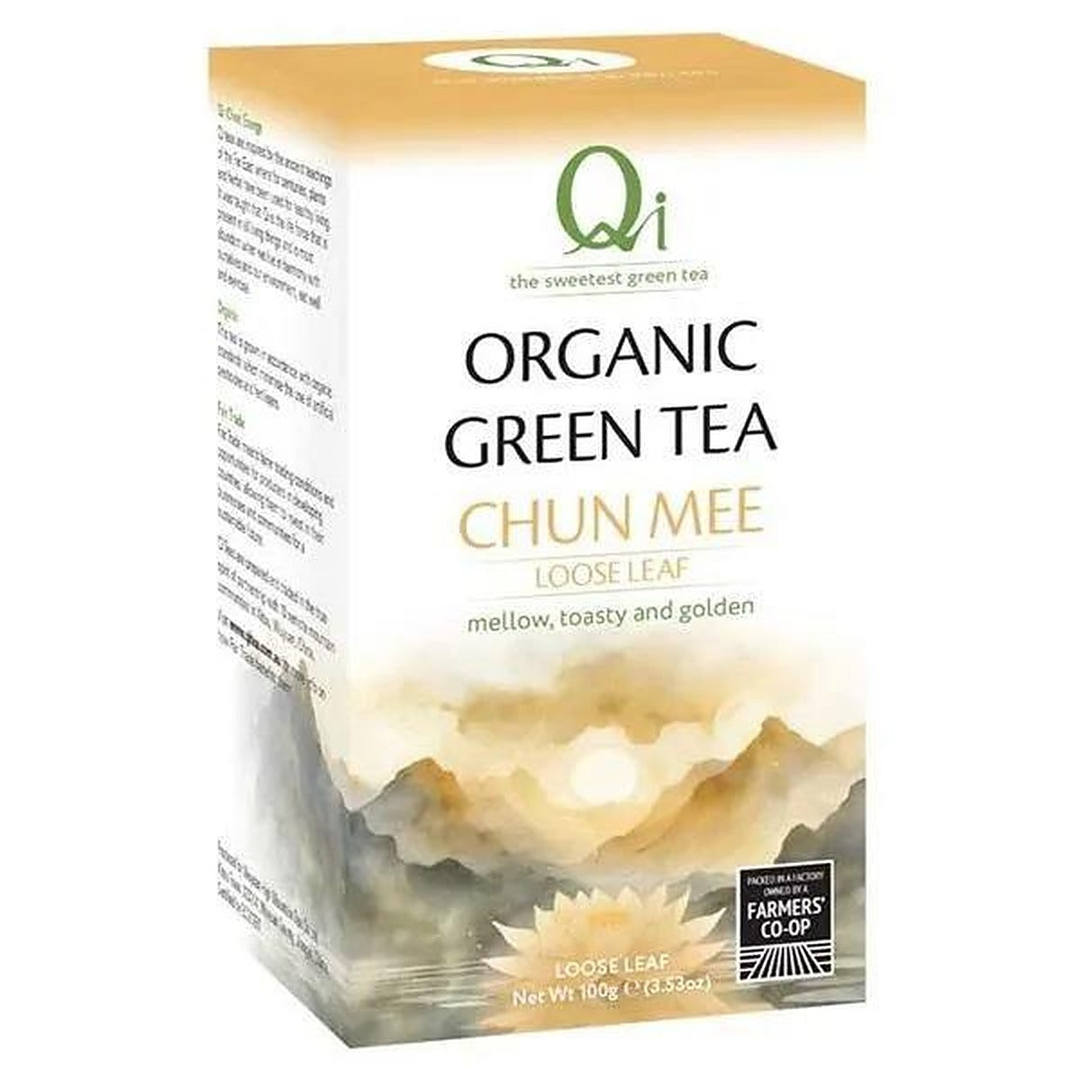 Qi Organic Fairtrade Loose-leaf Chun Mee Tea 100g