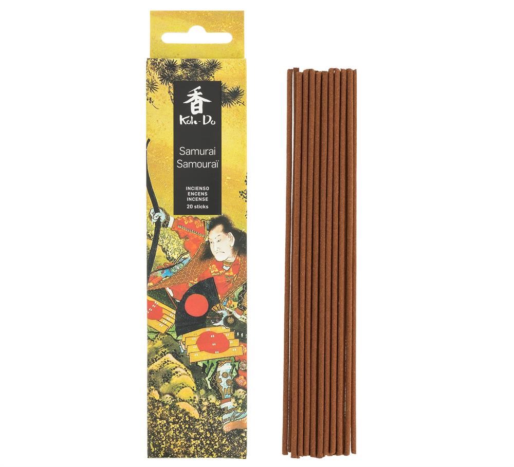 Tierra Zen Koh Do Incense - Samurai 20 Sticks - 12 Pack