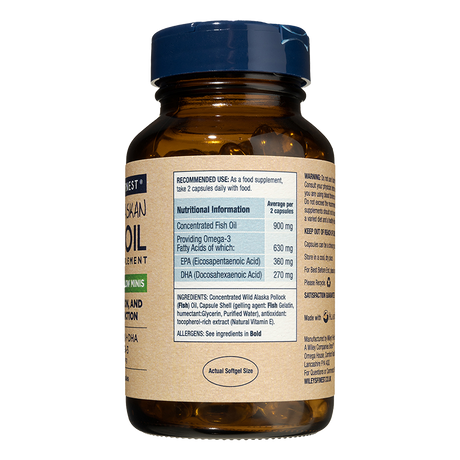 Wiley's Finest Easy Swallow Minis 180 Softgels