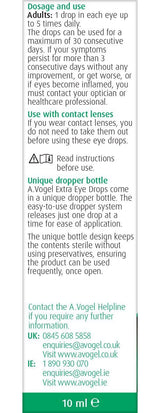 A.Vogel Eye Drops Extra 10ml For Dry Irritated Eyes