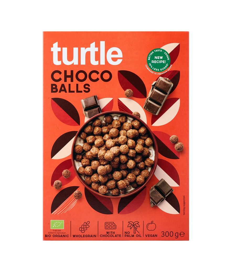 Turtle Chocolate Balls 300g Organic