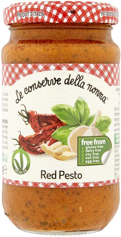 Le Conserve Della Nonna Vegan Red Pesto Sauce 190g