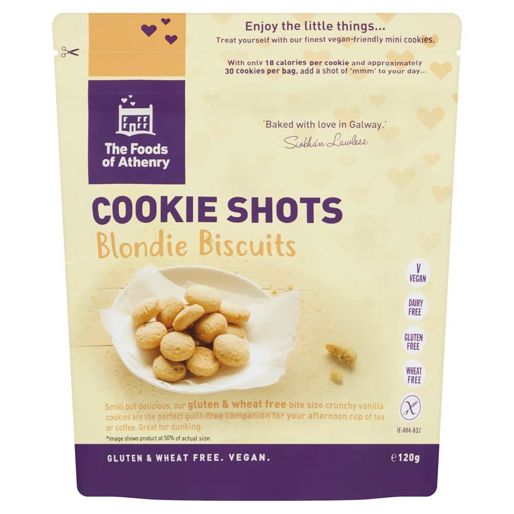 The Foods Of Athenry GF Cookie Shots BLONDIES 120g