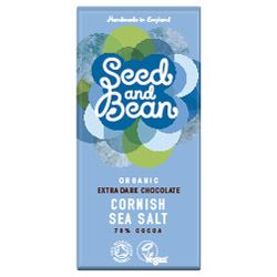 Seed & Bean Organic Sea Salt Dark Bar 75g