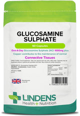 Lindens Glucosamine Sulphate 1000mg - 60 Capsules