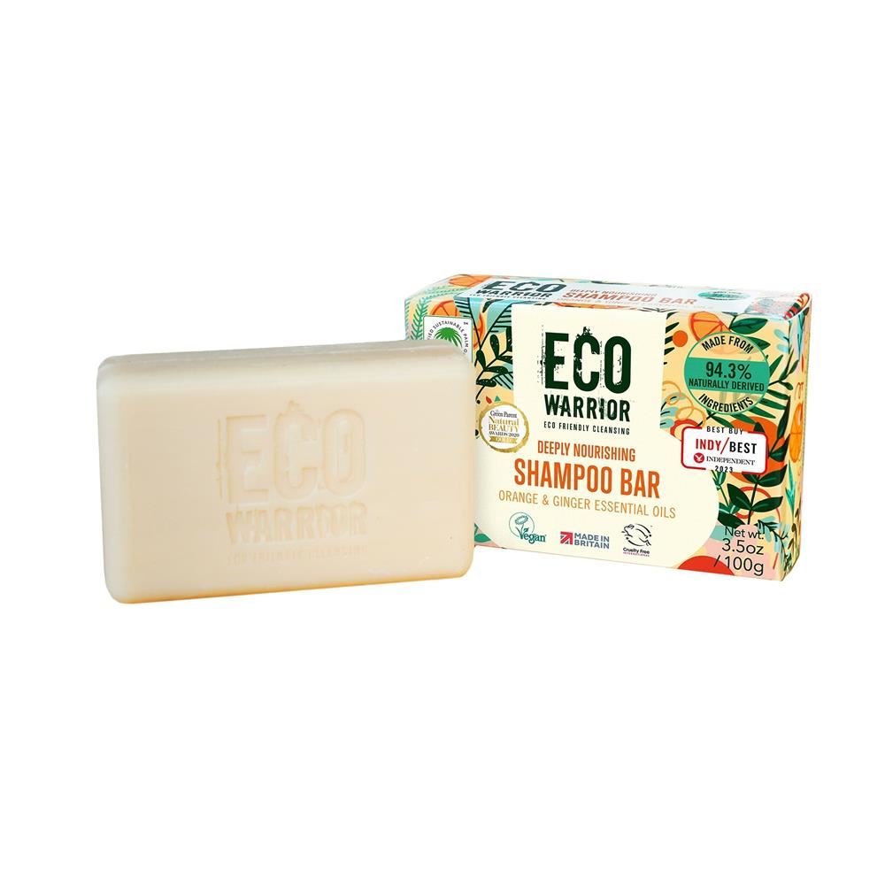 Little Soap Company Eco Warrior Shampoo Bar 100g - 2 Pack