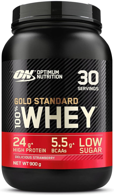 Optimum Nutrition Gold Standard 100% Whey Protein Powder - 900g/2.2kg/4.5kg