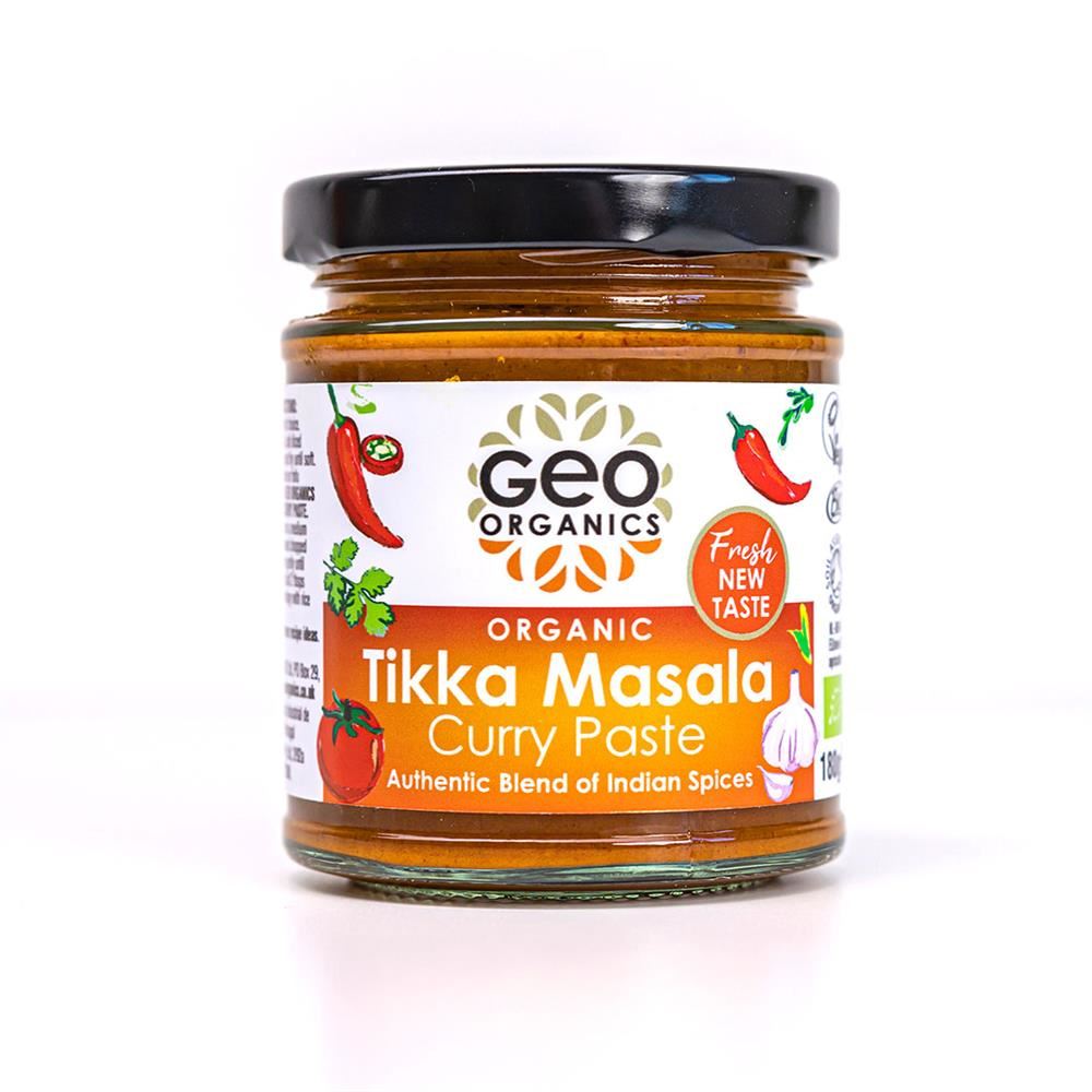 Georganics Pastes - Organic Tikka Masala Curry Paste 180g