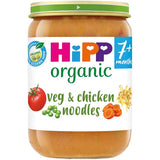 Hipp Organic Vegetables with Noodles & Chicken 190g - 6 Pack
