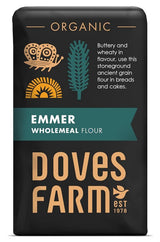 Doves Farm Emmer Flour Wholemeal Stoneground Organic 1kg