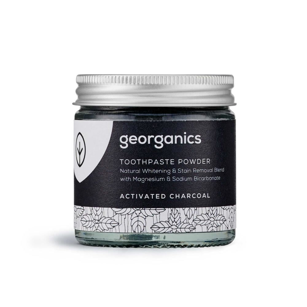 Georganics Whitening Toothpowder - Charcoal 60ml