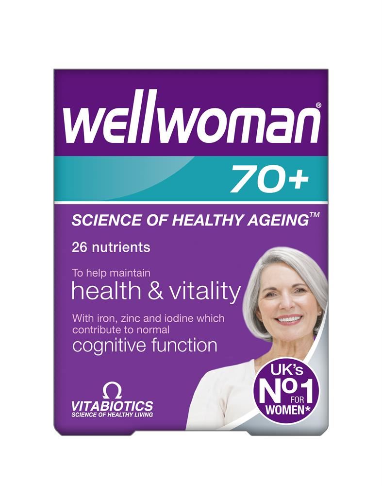 Vitabiotic WELLWOMAN 70+ 30 TABS