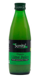 Sunita Organic Lime Juice 250ml