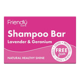 Friendly Soap Natural Shampoo Bar - Lavender & Geranium 95g