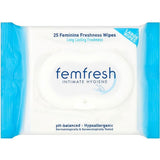 Femfresh Intimate Hygiene Feminine Fresh Wipes 25
