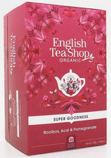 English Tea Shop Rooibos Acai & Pomegranate Tea - 20 Tea Bag Sachet