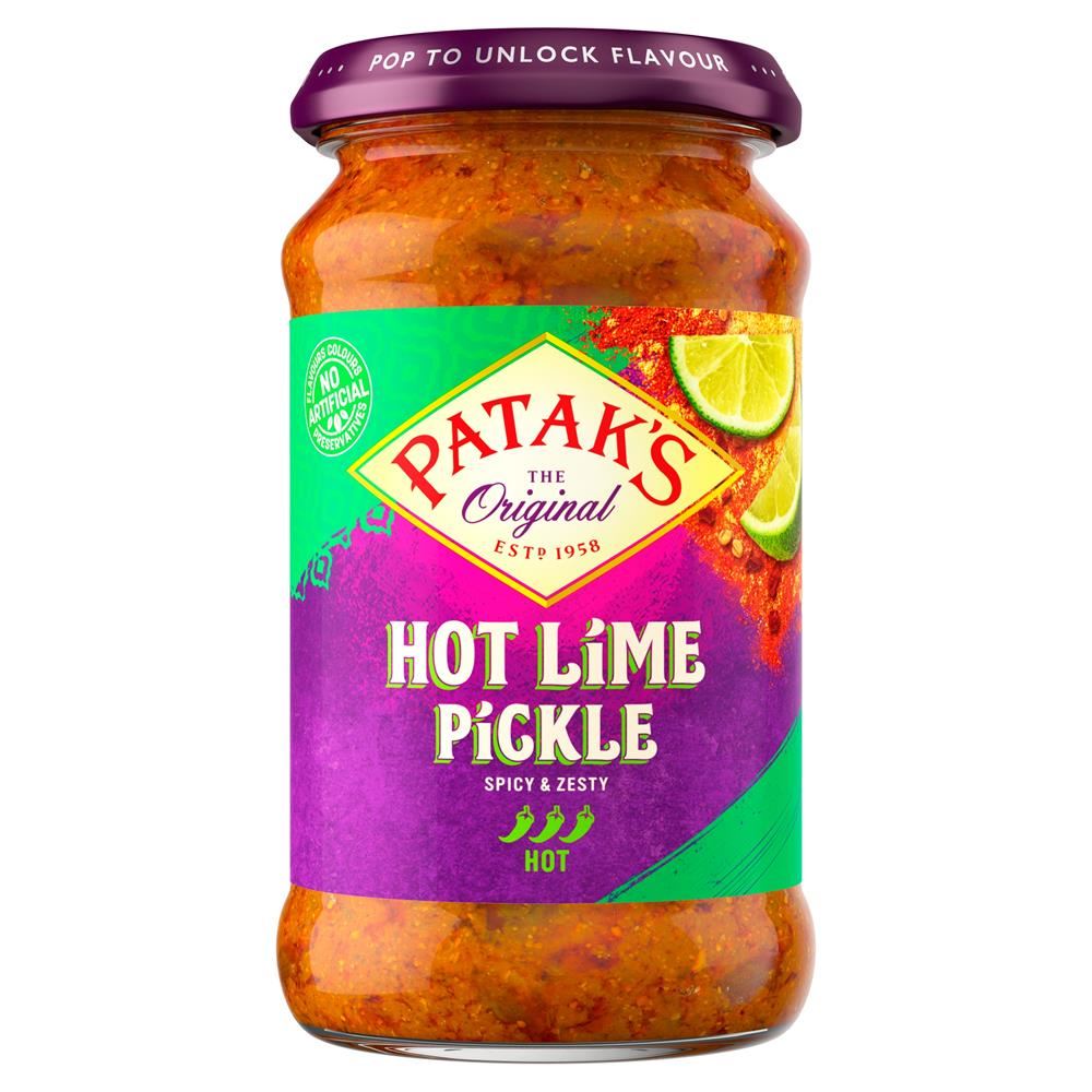 Pataks Hot Lime Pickle 283g