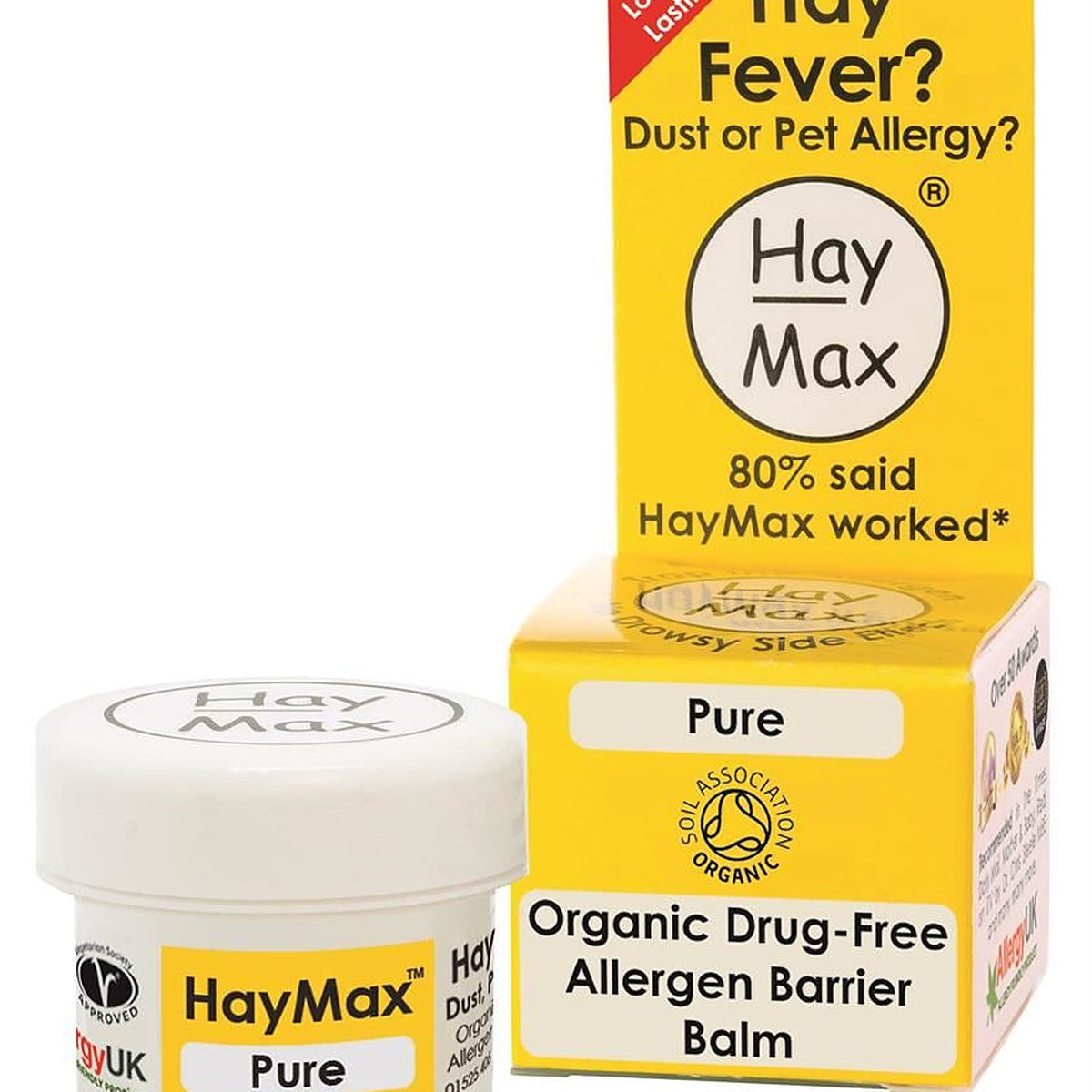 HayMax Pure Organic Pollen Barrier Balm 5ml – Health Plus Living