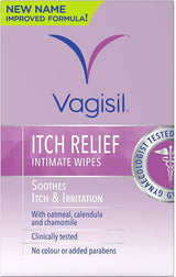 Vagisil Itch Relief Wipes x12