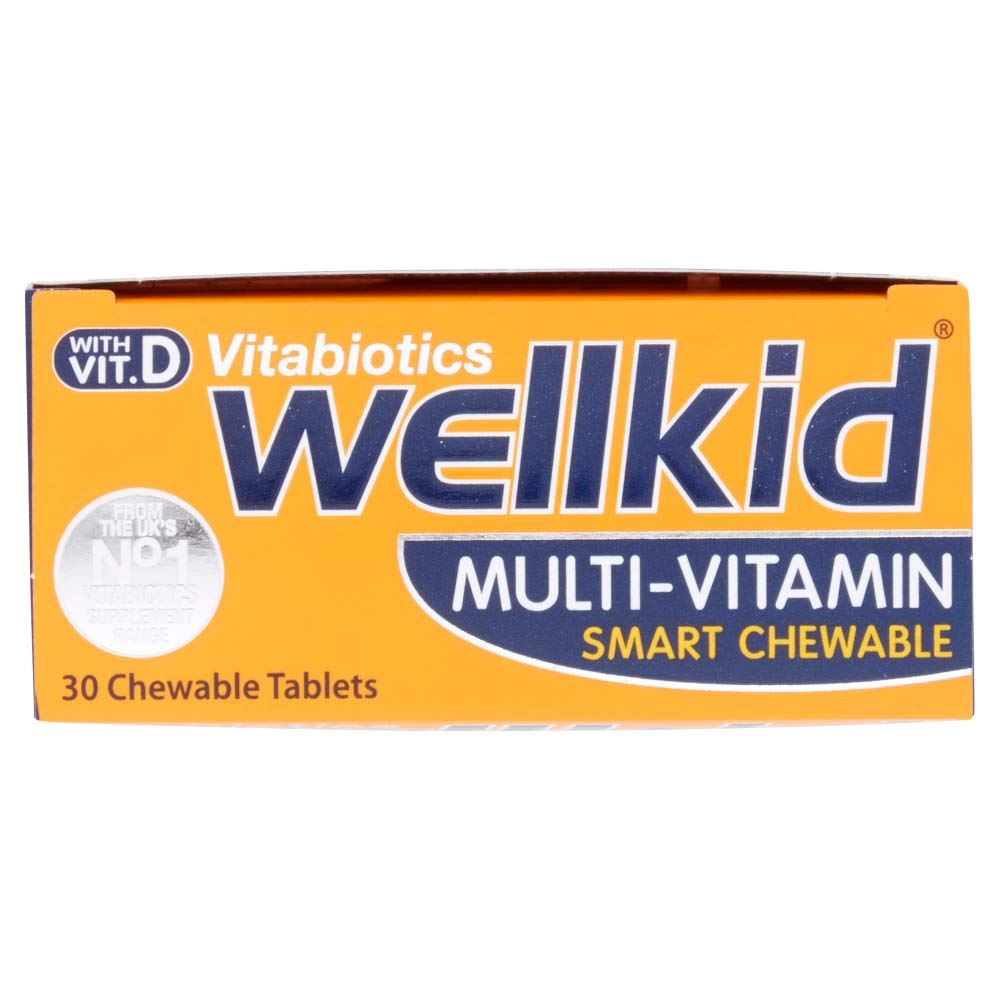 Vitabiotics Wellkid Multi-Vitamin Smart Chewable - 30 Tablets