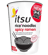 Itsu Spicy Ramen Noodle Cup 64g - 6 Pack