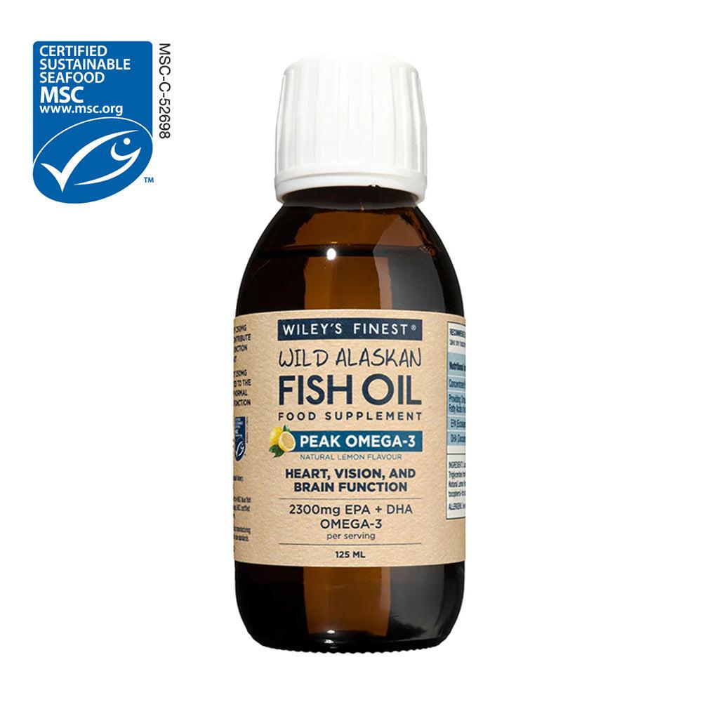 Wiley's Finest UK Peak Omega-3 Liquid 125ml