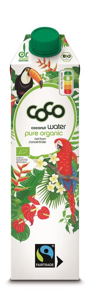 Dr Antonio Martins Organic Coconut Water 1L - 6 Pack
