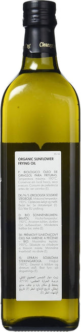 Clearspring Organic Sunflower Frying Oil 1L