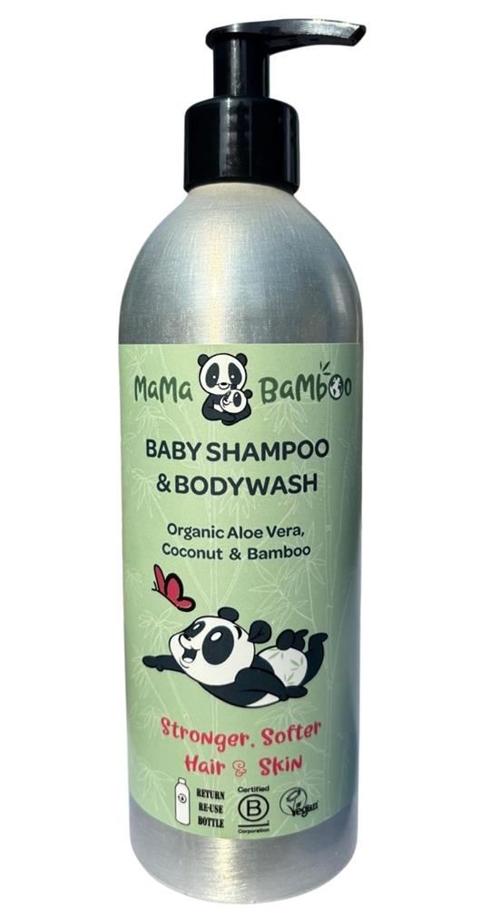 Mama Bamboo Organic Aloe & Bamboo Baby Shampoo 500ml