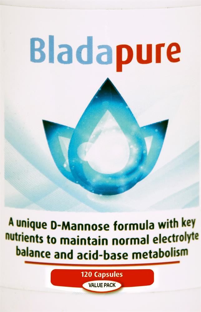 Bladapure Capsules D-Mannose Plus 120 Capsules