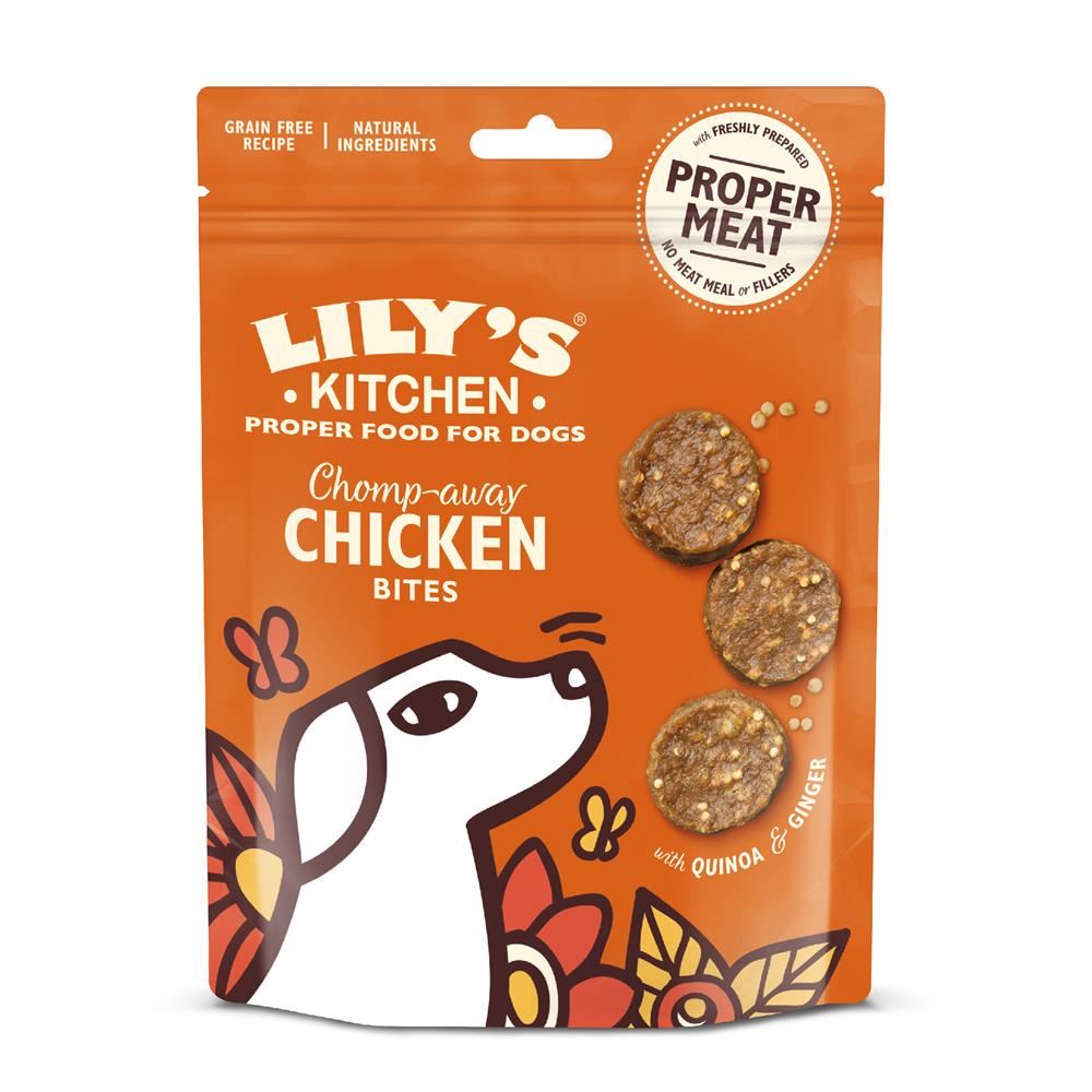 Lilys Kitchen Chomp-away Chicken Bites 70g