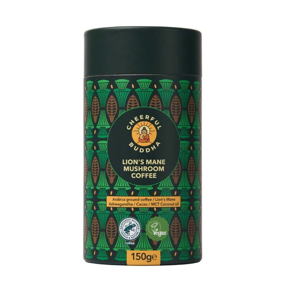 Cheerful Buddha Decaf Lion's Mane Mushroom Coffee Blend 150g
