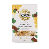 Biona Organic Honey Hazelnut Crunchy Granola - No added sugar 375g