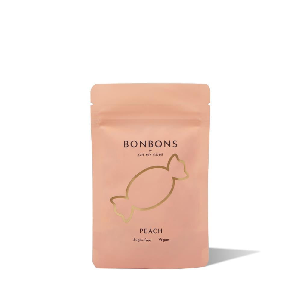 Oh My Gum Peach Bonbons 32g - 10 Pack