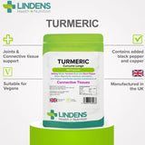 Lindens Turmeric and Black Pepper - 500mg Curcumin - 100 Capsules - image 3