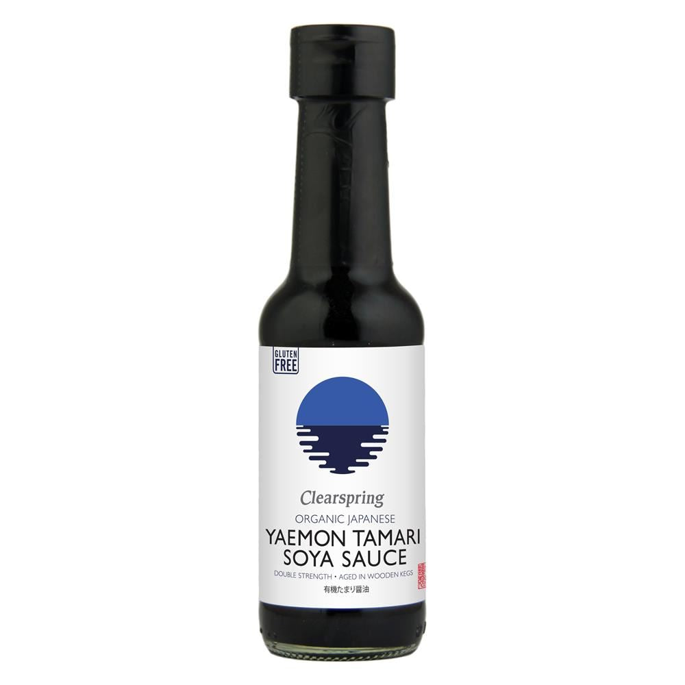 Clearspring Organic Japanese Yaemon Tamari Soya Sauce - Double Strength 150ml
