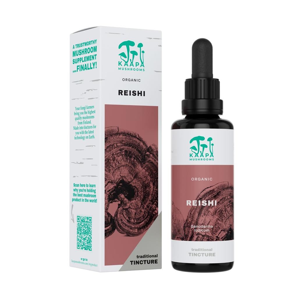Kaapa Mushrooms Reishi Mushroom Organic Extract Tincture 50ml