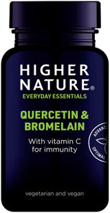 Higher Nature Quercetin & Bromelain 60 capsules