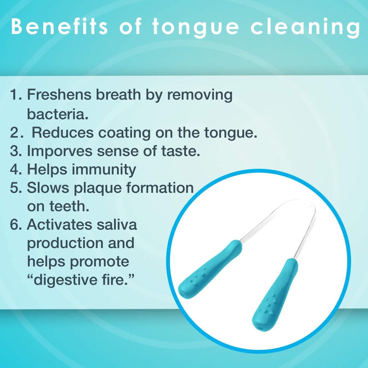 Dr Tung's Stainless Steel Tongue Cleaner