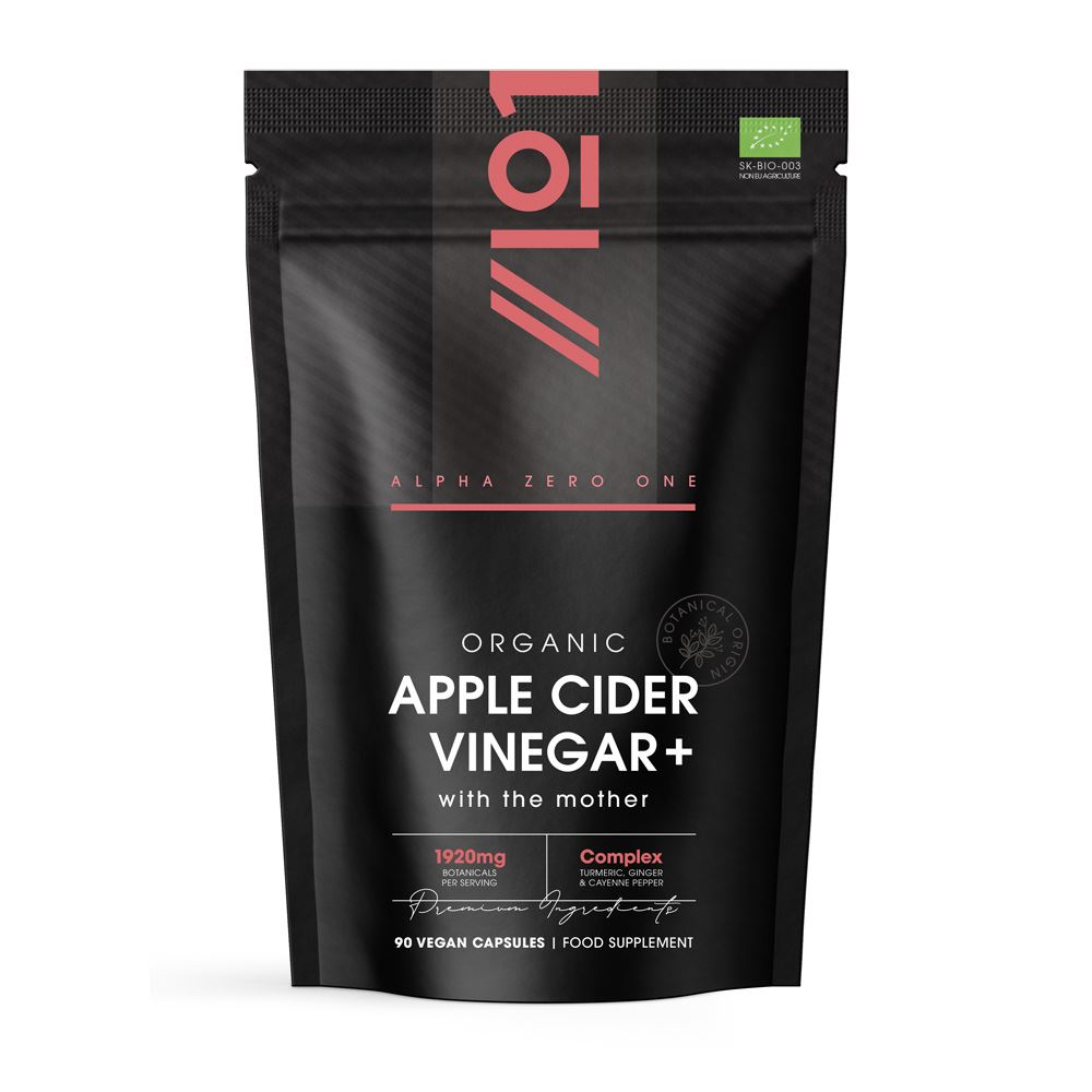 Alpha01 Organic Apple Cider Vinegar 1920mg 90 Capsules
