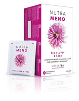 Nutratea Nutra Meno Tea - 20 Herbal Tea Bags - 10 Pack