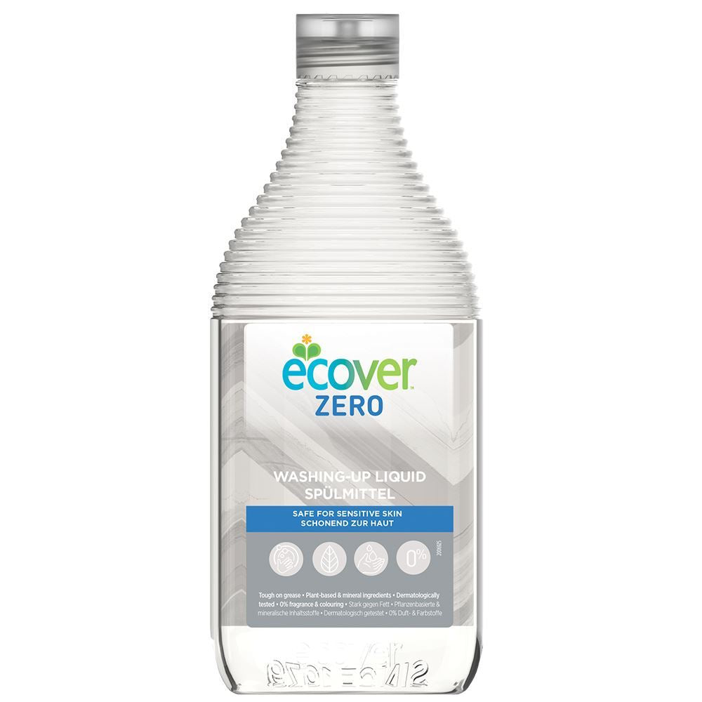 Liquid Zero Ecover Zero ZERO Washing Up Liquid 450ml - 8 Pack – Health Plus Living